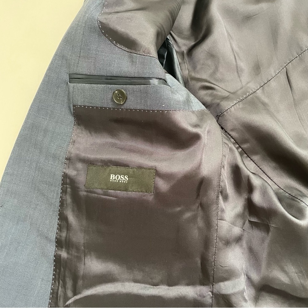 HUGO BOSS mohair wool extra slim sport coat - Picture 10 of 14